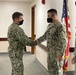 CTF 75 Presents NMCB 11 Seabees Challenge Coins for NIEX-G Support