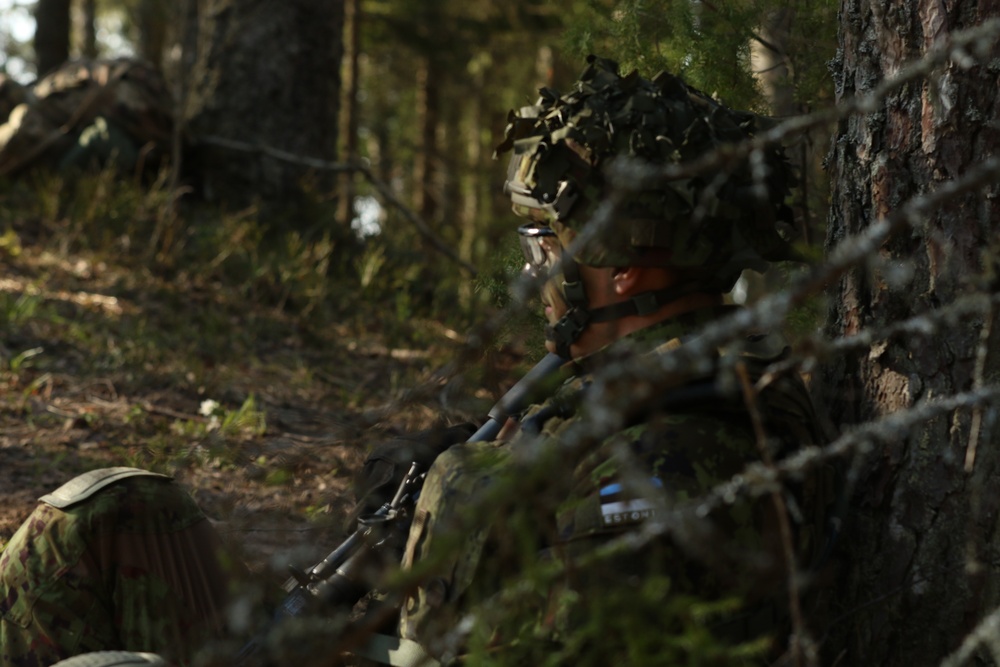 Stronger Together: US and Estonian scouts train Swift Response 21