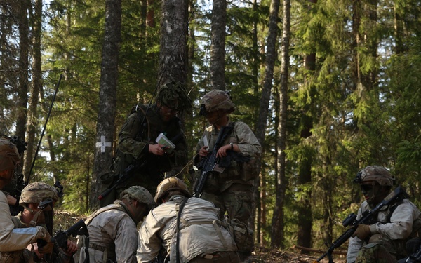 Stronger Together: US and Estonian scouts train Swift Response 21