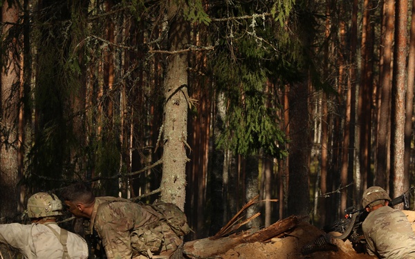 Stronger Together: US and Estonian scouts train Swift Response 21