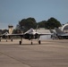 U.S. Air Force F-35 fighter aircraft arrive at Mont-de-Marsan Air Force Base, France