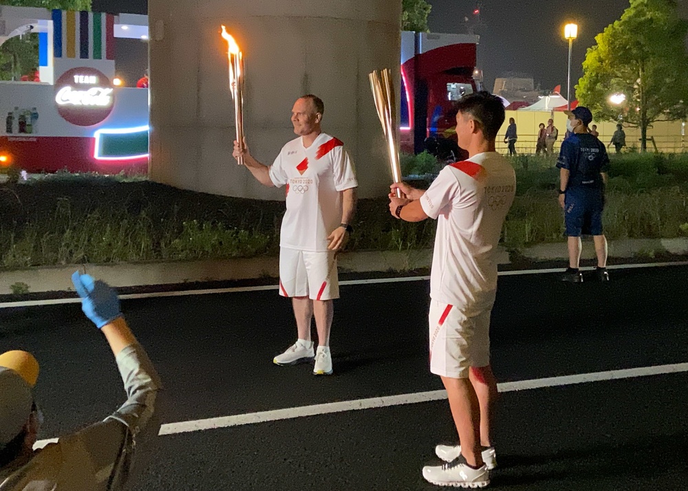 Olympic Torch Relay in Sasebo