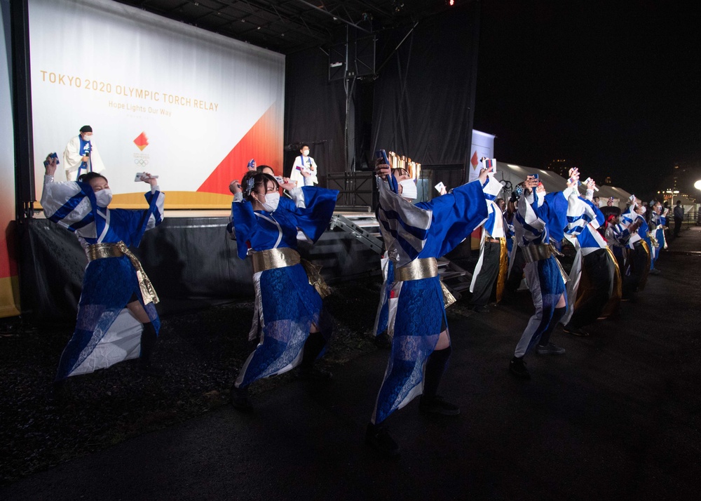 Olympic Torch Relay in Sasebo