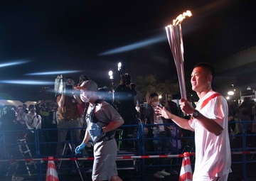 Olympic Torch Relay in Sasebo