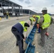 405th AFSB command team visits APS-2 construction site in Poland