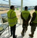 405th AFSB command team visits APS-2 construction site in Poland