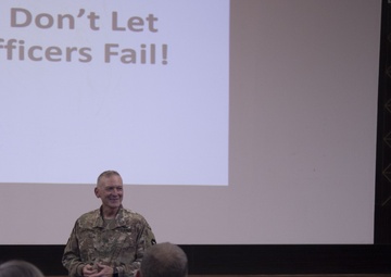 CW5 Paul Jenschke Offers Professional Development for Warrant Officers in Jordan