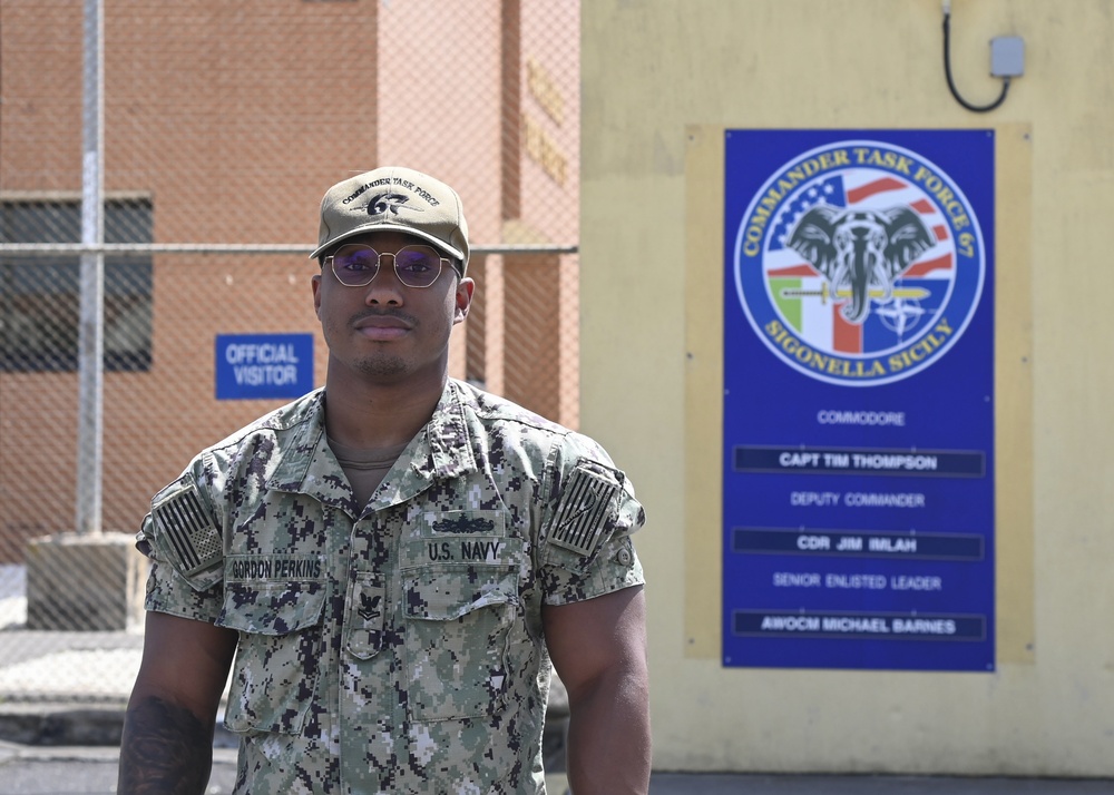 Sailor Recognized For Hard Work