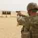 A Task Force Spartan Soldier participates in TF Spartan 2nd Annual Small Arms Marksmanship Competition