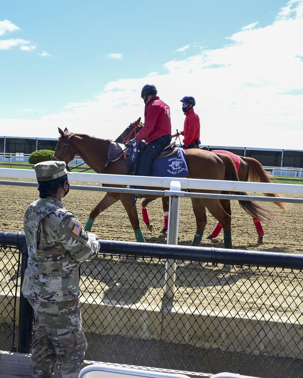 Pimlico Race Course Jockey Vaccine Clinic