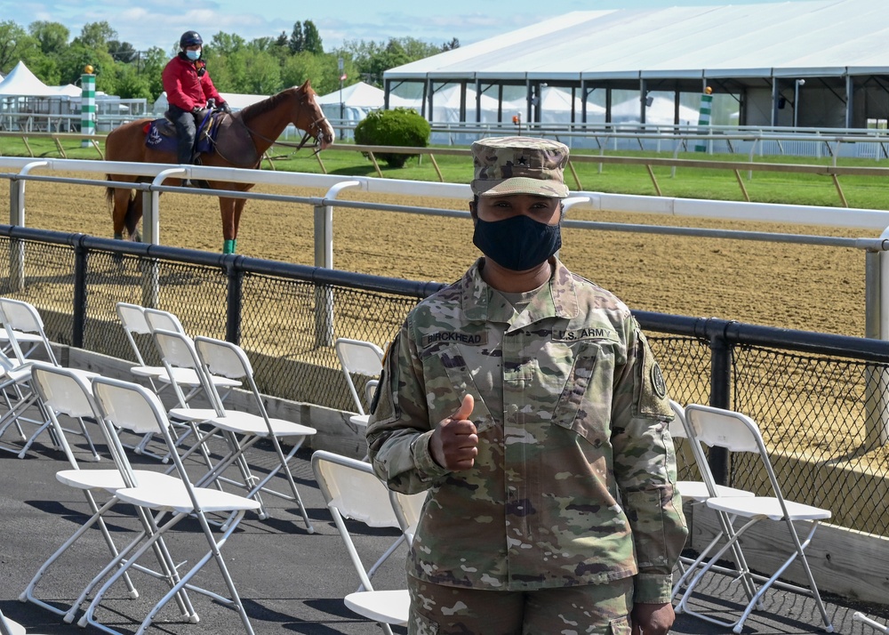 Pimlico Race Course Jockey Vaccine Clinic
