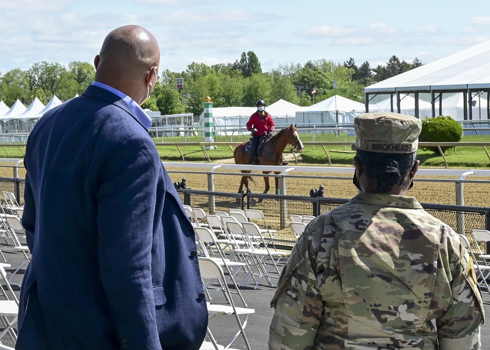 Pimlico Race Course Jockey Vaccine Clinic