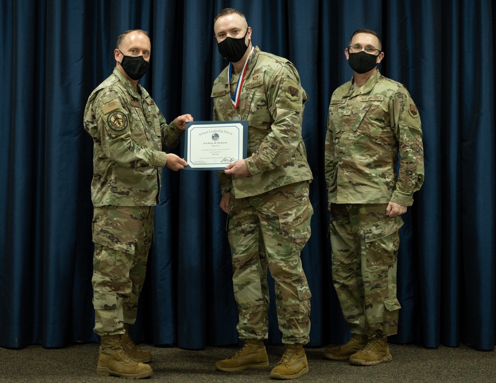 Airman Leadership School class 21-4 graduation