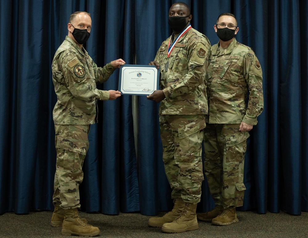 Airman Leadership School class 21-4 graduation