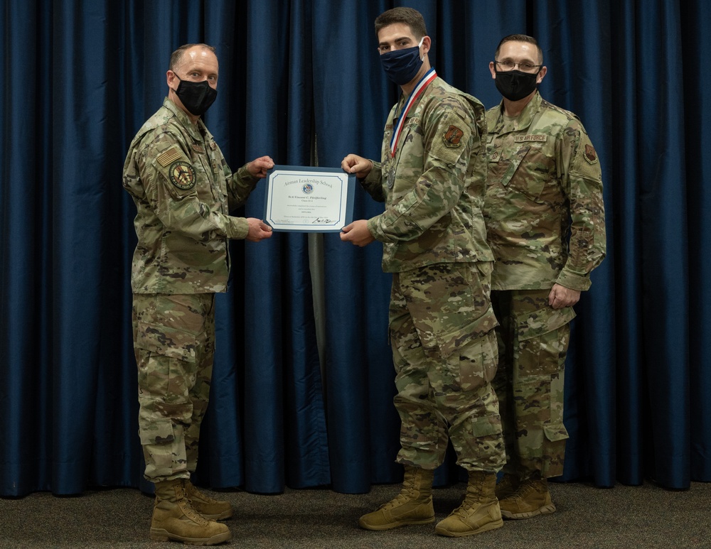 Airman Leadership School class 21-4 graduation