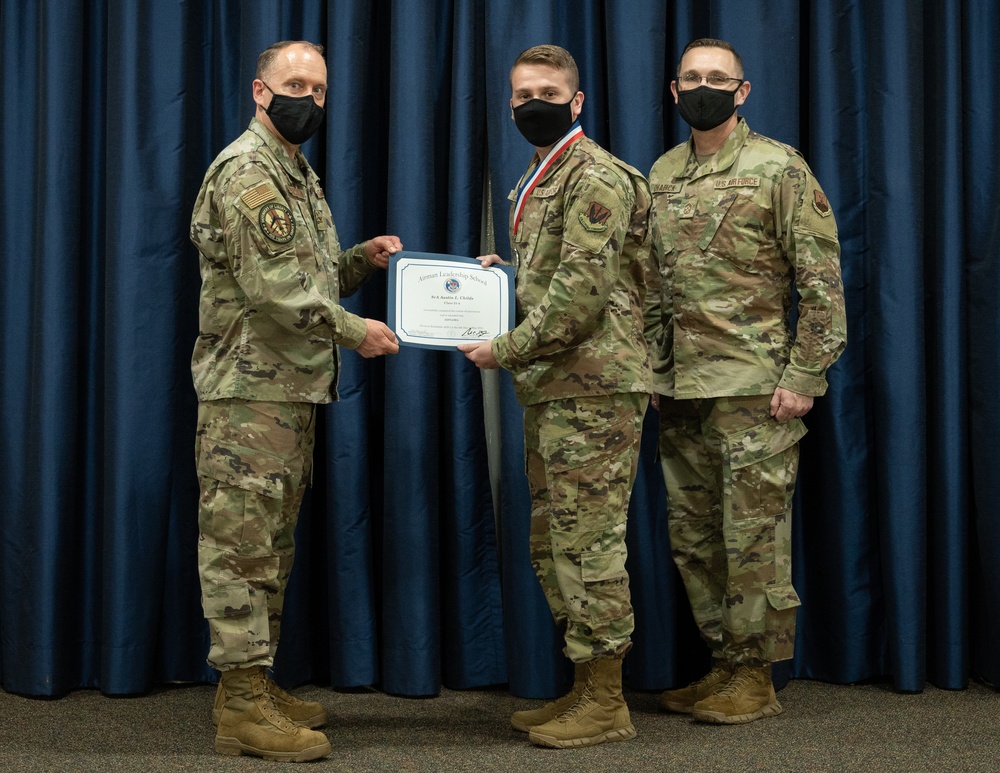 Airman Leadership School class 21-4 graduation