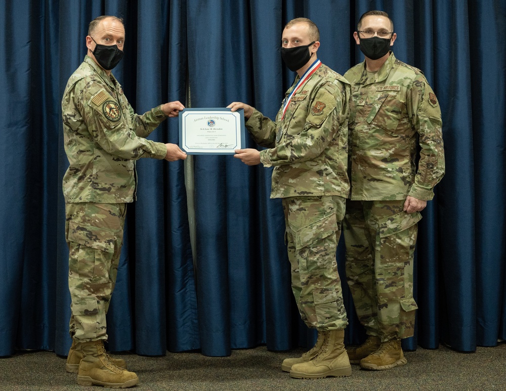 Airman Leadership School class 21-4 graduation