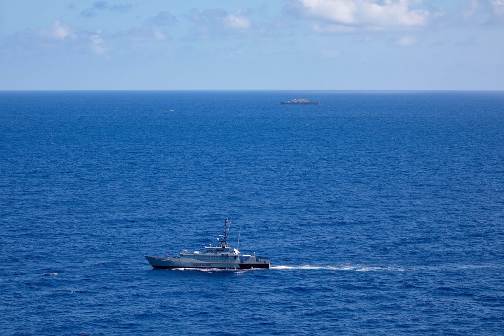 USS Sioux City Conducts a Bi-Lateral Maritime Exercise with the Jamaican Defence Force Coast Guard