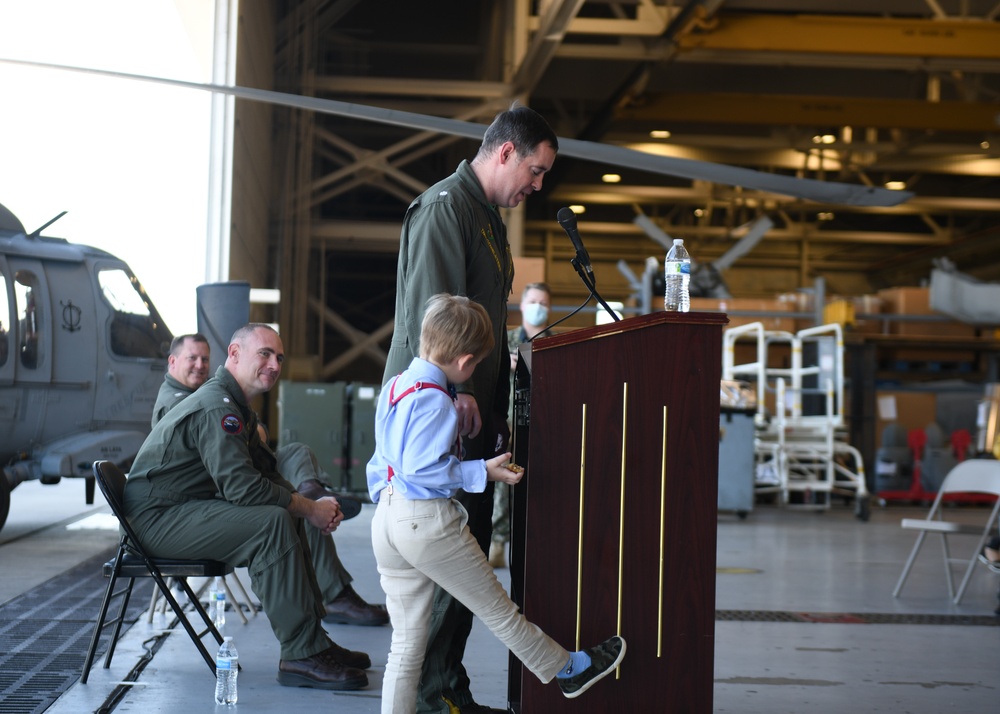 HSC-11 Change of Command