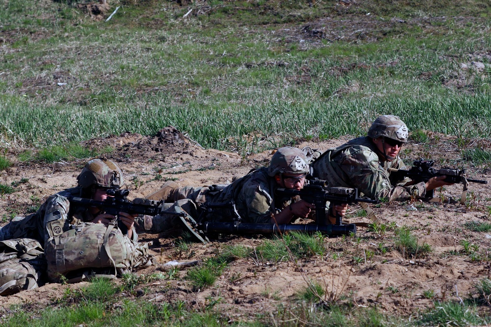 B Co Live Fire Training Estonia