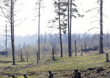 B Co Live Fire Training Estonia
