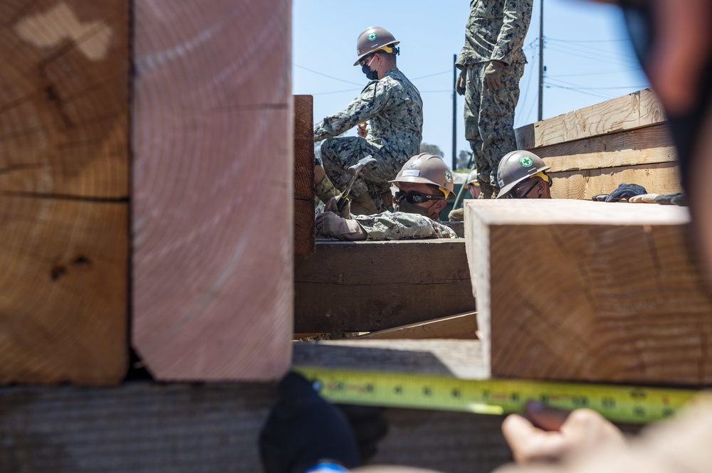NMCB-3 Builds Timber Bridge, Completes CPX-2