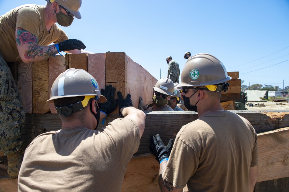 NMCB-3 Builds Timber Bridge, Completes CPX-2