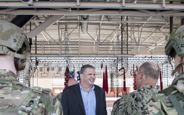 The Honorable James F. Geurts, performing the duties of Under Secretary of the Navy, Visits NSW