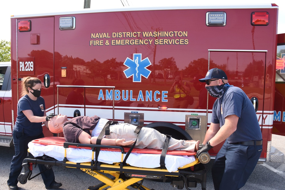 First Responders Conduct Hazardous Material (HAZMAT) Drill at NSF Indian Head