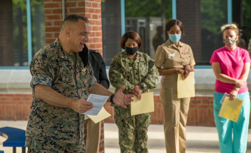Third Annual Blessing of Hands