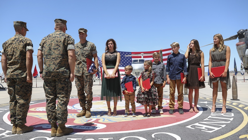 Lt. Col. Paxton's Retirement Ceremony