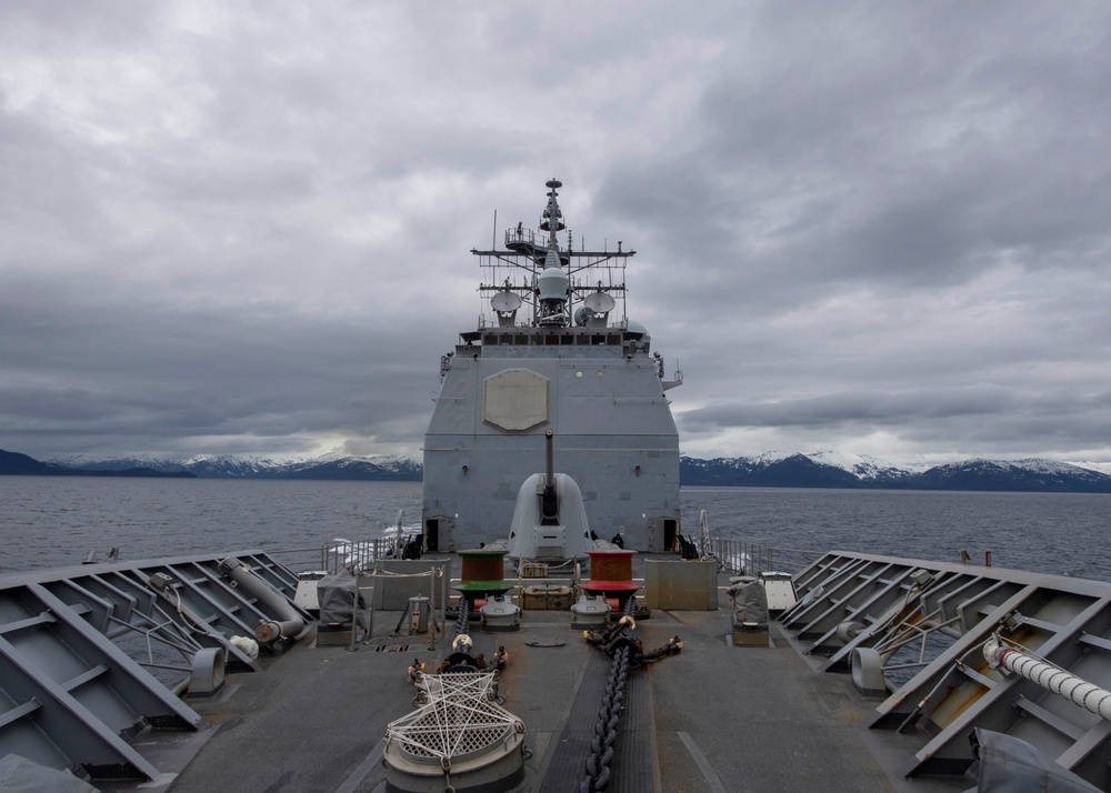 USS Bunker Hill (CG 52) Exercise Northern Edge 2021