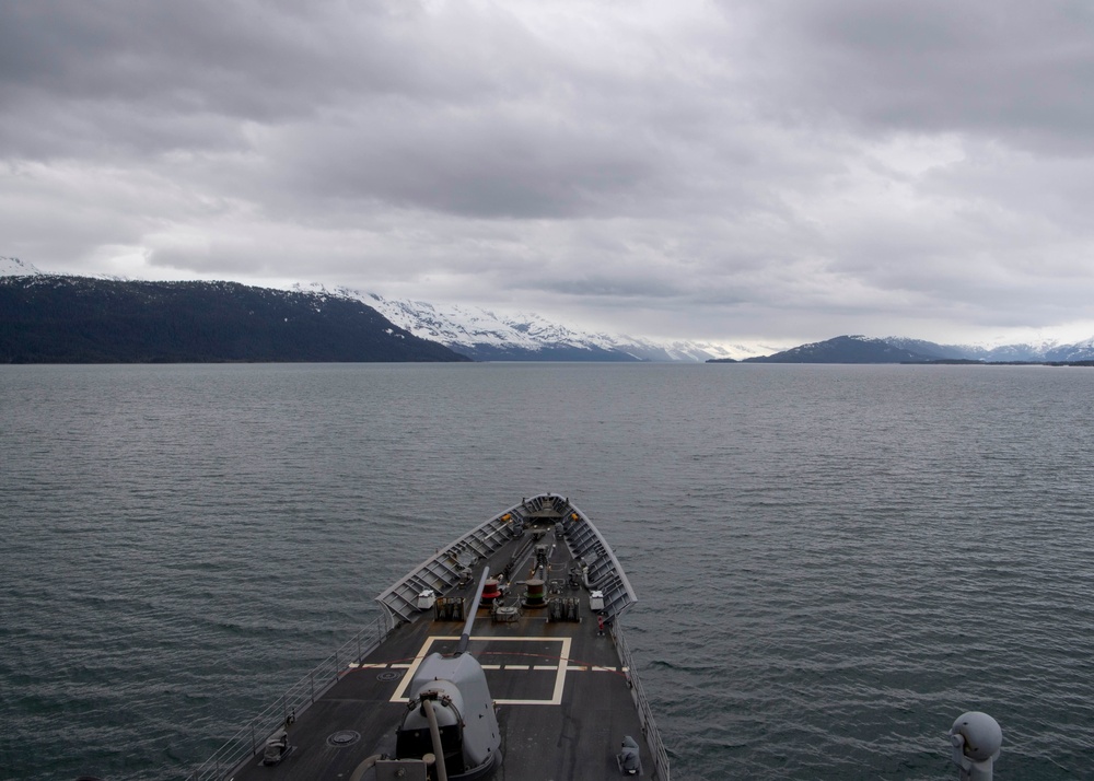 USS Bunker Hill (CG 52) Exercise Northern Edge 2021