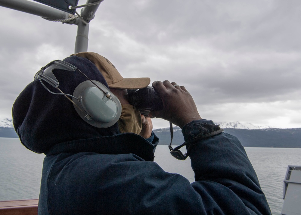 USS Bunker Hill (CG 52) Exercise Northern Edge 2021