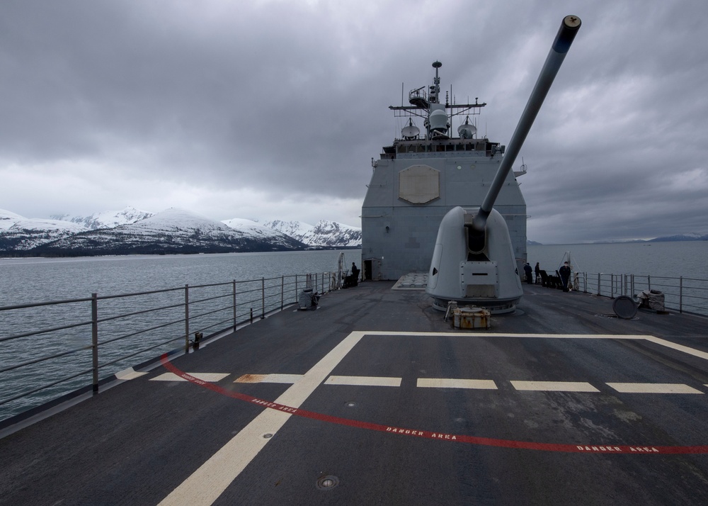 USS Bunker Hill (CG 52) Exercise Northern Edge 2021