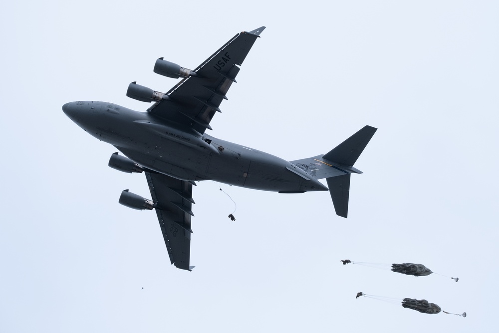 Arctic Paratroopers conduct Joint Forcible Entry Operation