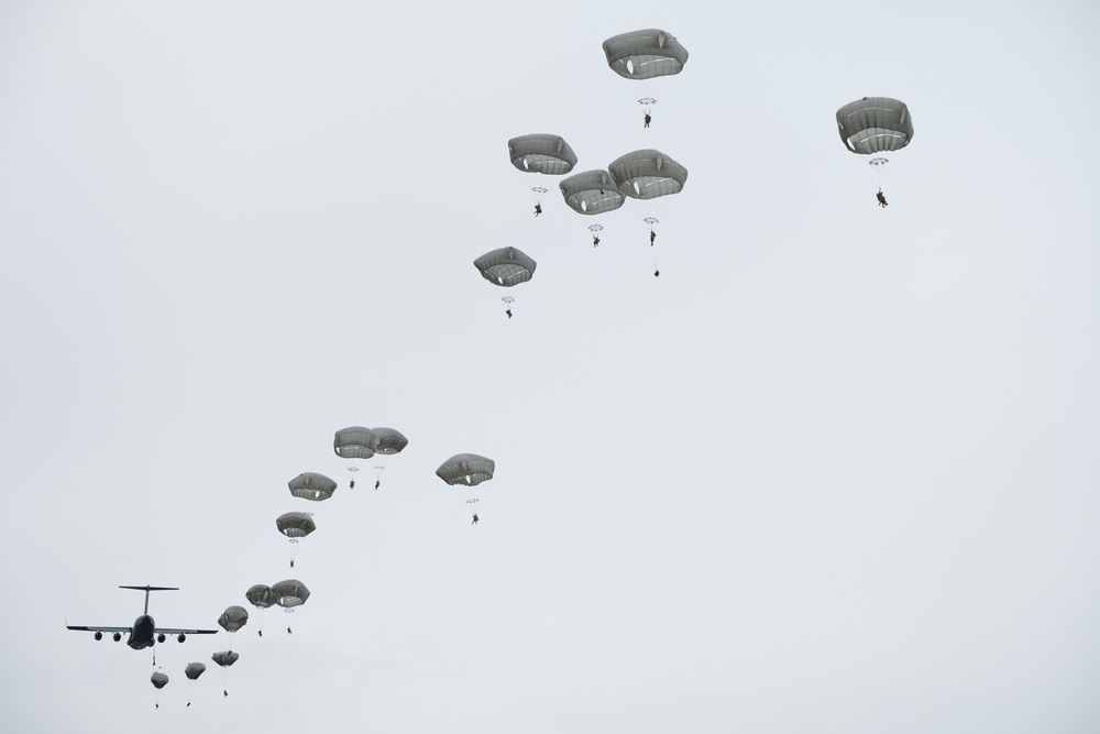 Arctic Paratroopers conduct Joint Forcible Entry Operation
