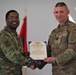 380th Expeditionary Civil Engineer Squadron change of command ceremony