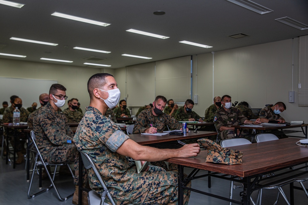 ARC-21 | U.S., Japanese, French armed forces conduct exercise brief