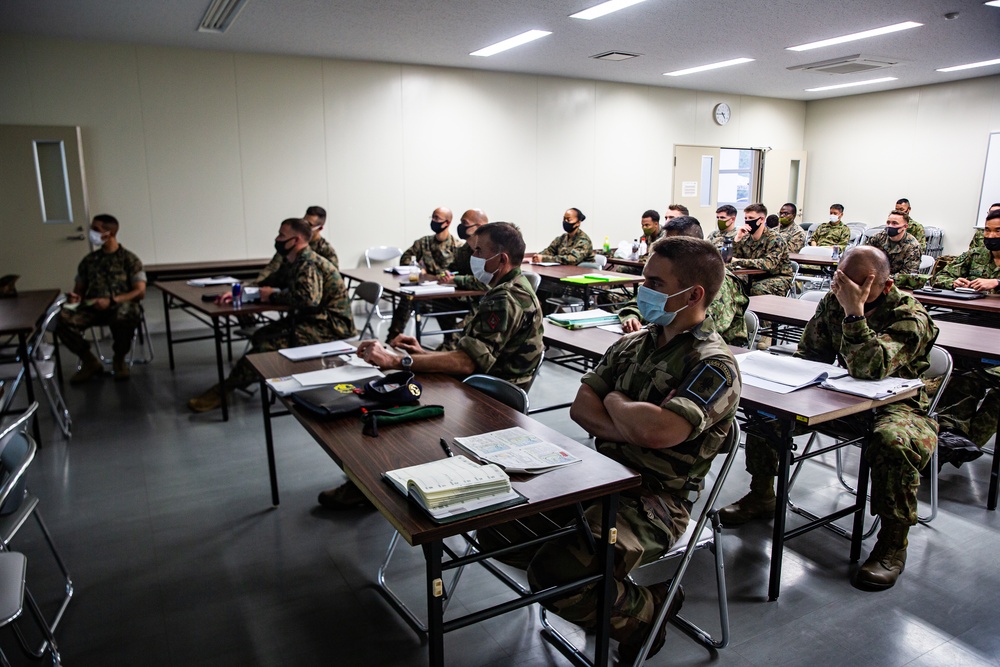 ARC-21 | U.S., Japanese, French armed forces conduct exercise brief