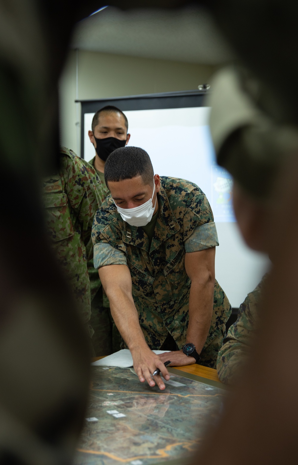 ARC 21 | U.S., Japan, French leaders conduct Staff Exercise planning