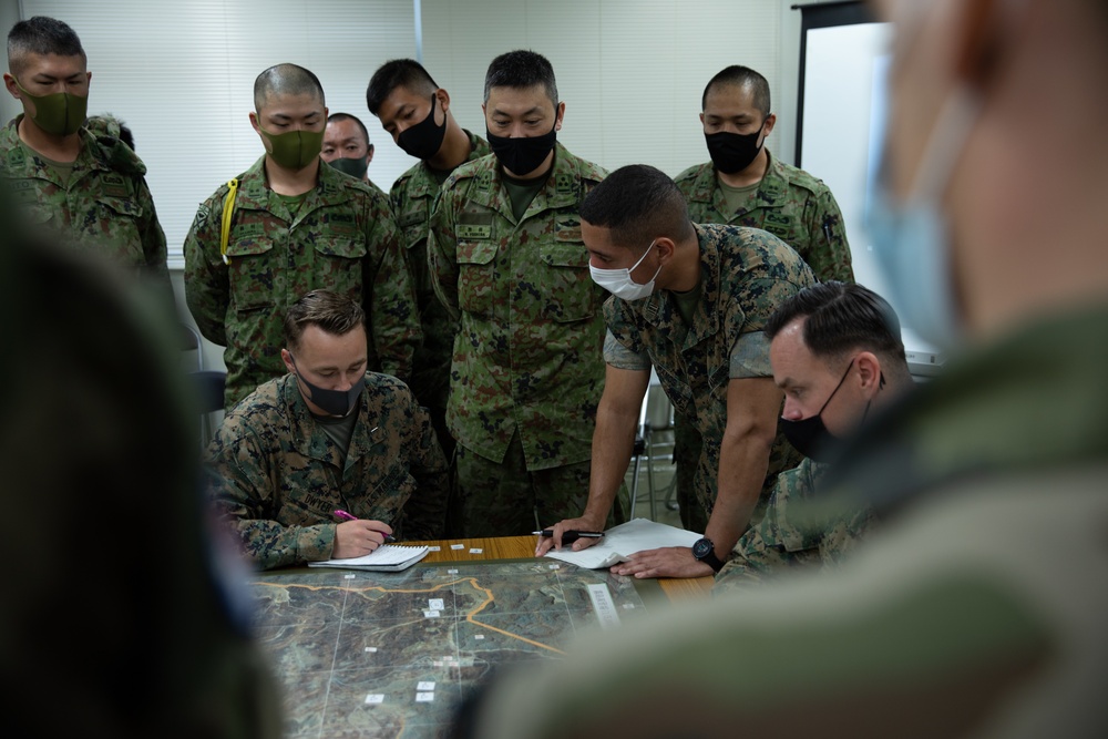 ARC 21 | U.S., Japan, French leaders conduct Staff Exercise planning