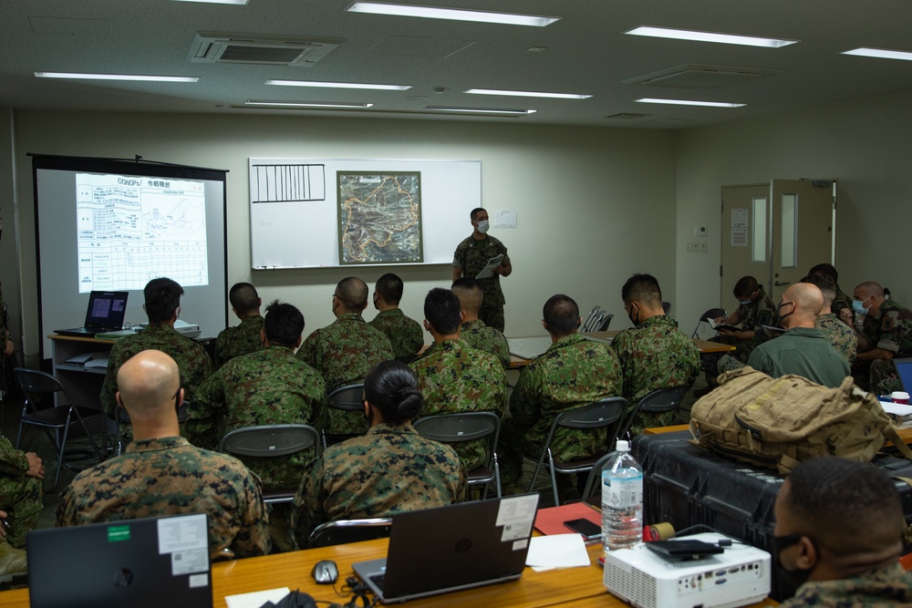 ARC 21 | U.S., Japan, French leaders conduct Staff Exercise planning