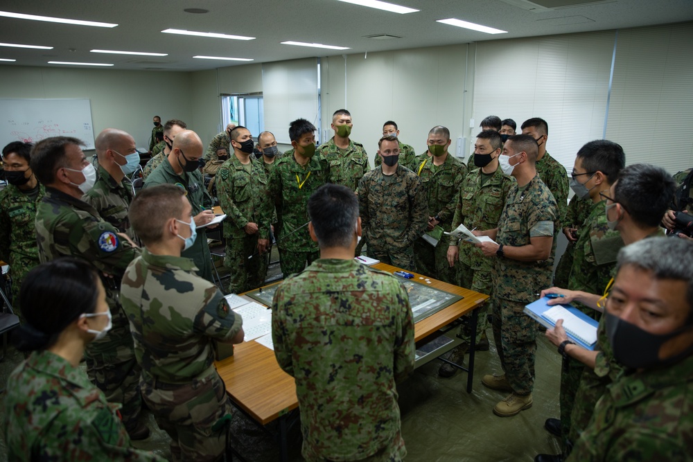 ARC 21 | U.S., Japan, French leaders conduct Staff Exercise planning