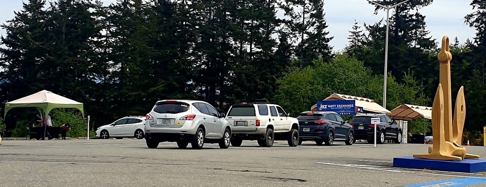 NEX Whidbey Island Holds Drive Through Job Fair