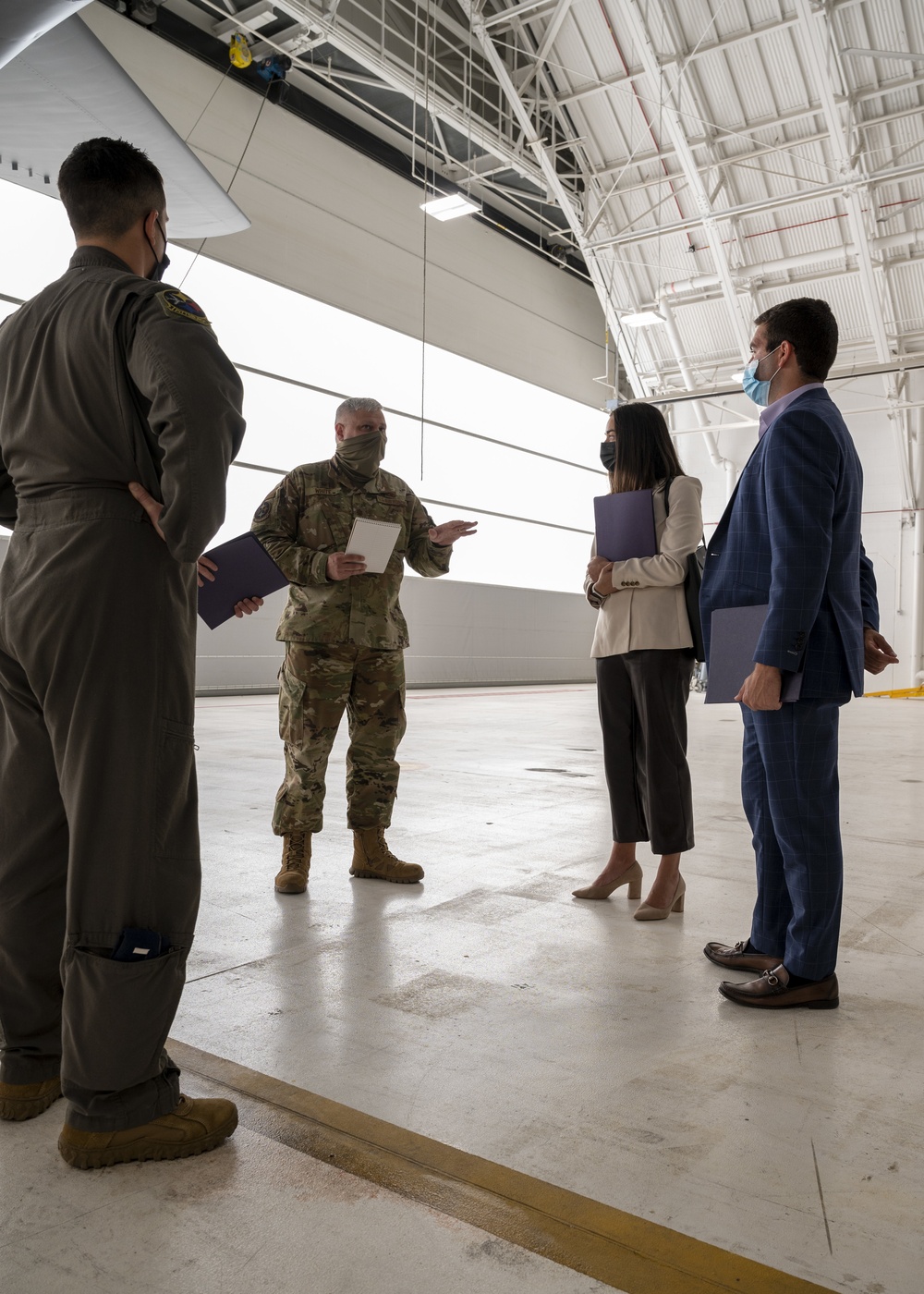 PA Senator's Staff Visit 171ARW