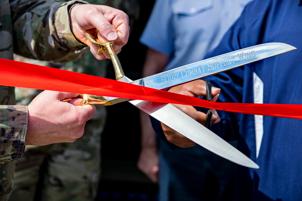 RAF Molesworth cuts ribbon on refurbished gym