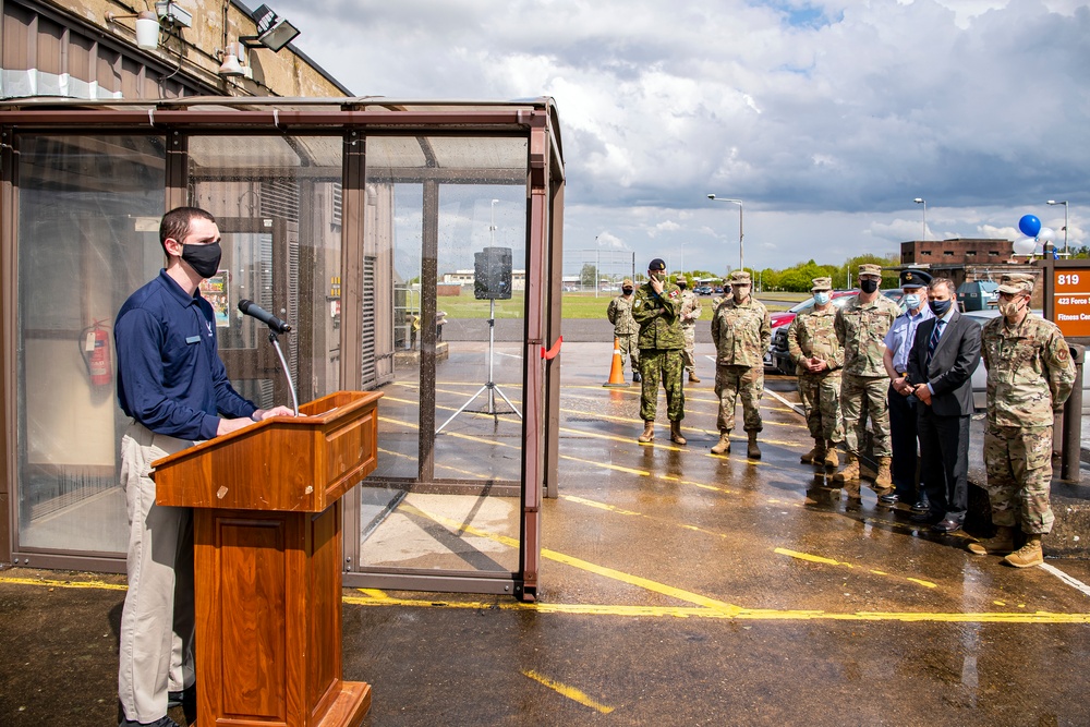 RAF Molesworth cuts ribbon on refurbished gym