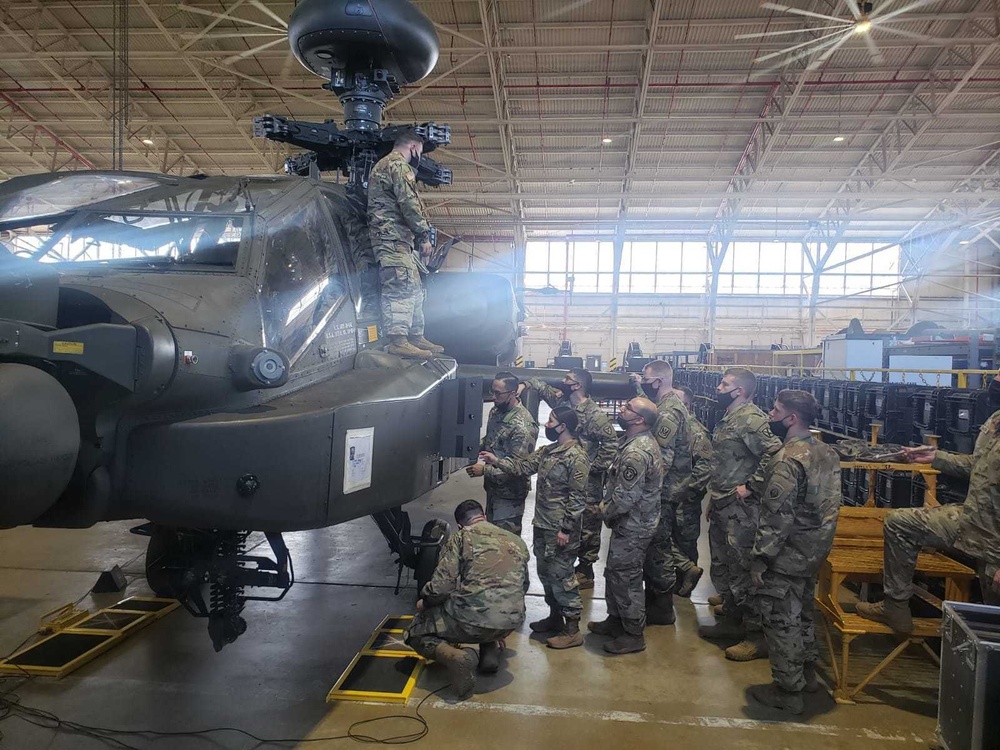 ALC Students conduct aircraft weight and balance during Culminating Event week.