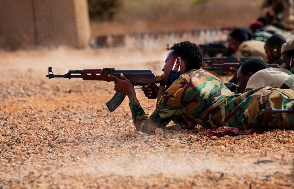 U.S. forces host range day with Danab Brigade